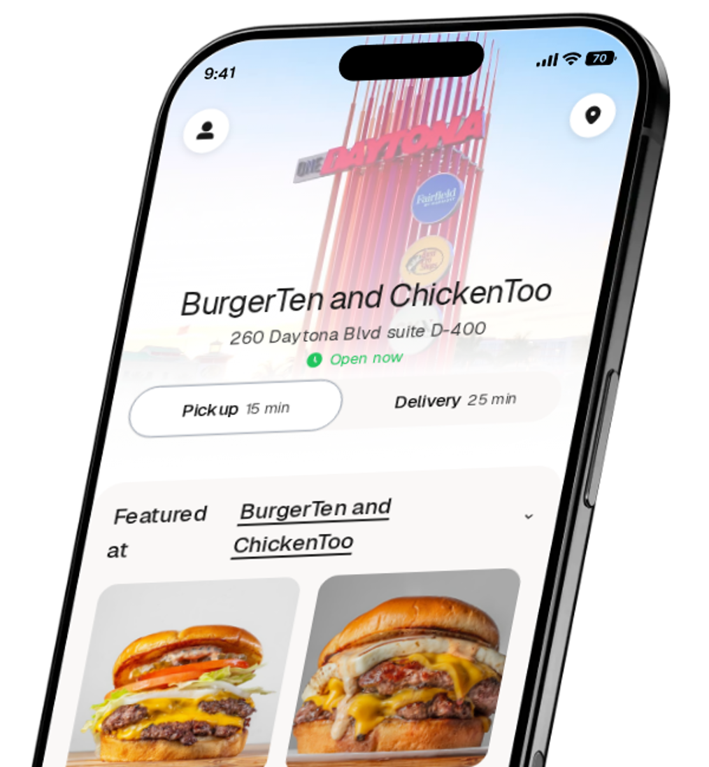 BurgerTen and ChickenToo app preview